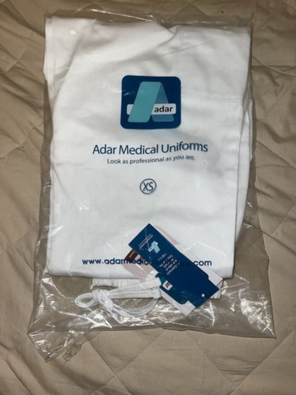 NEW Unisex Medical Scrub Pants Universal by Adar collection XS Style #506 Twill